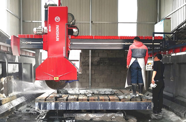 High-quality stone cutting machine for precision stone work