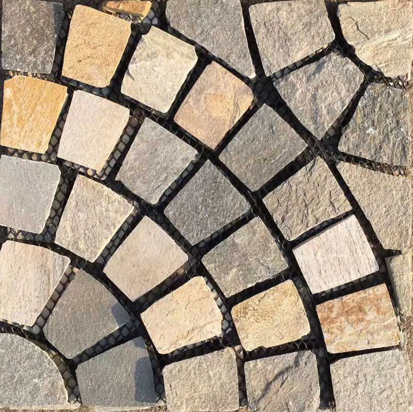 Durable flagstone pavers ideal for patios and walkways
