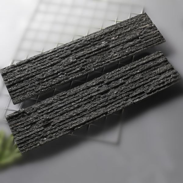 Pencil Ledger Panels showcasing a modern stone design