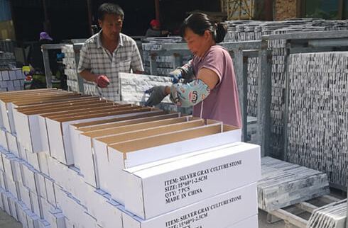 Production facility showcasing flexible and scalable stone manufacturing processes