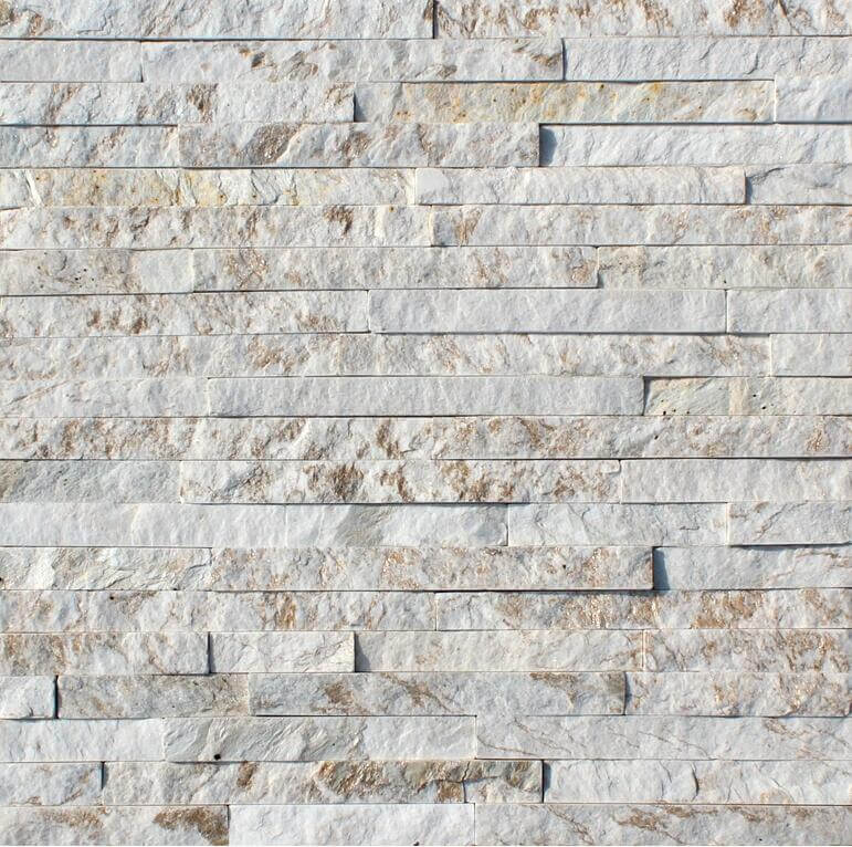 Snow Line Natural Ledgestone Panels for interior design