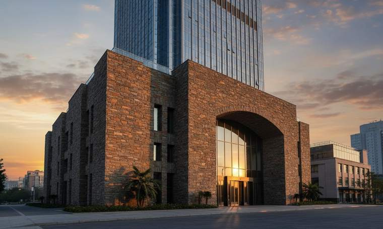 Installation of cement-backed stone systems in construction