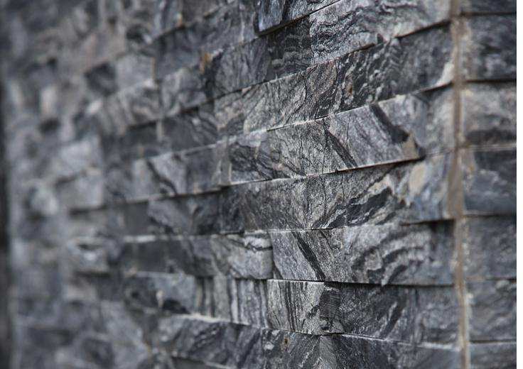 High-quality stacked stone panels used for home decoration
