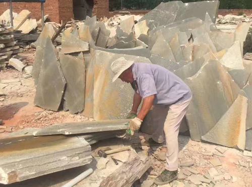 A close-up view of quality materials sourced directly from the quarry