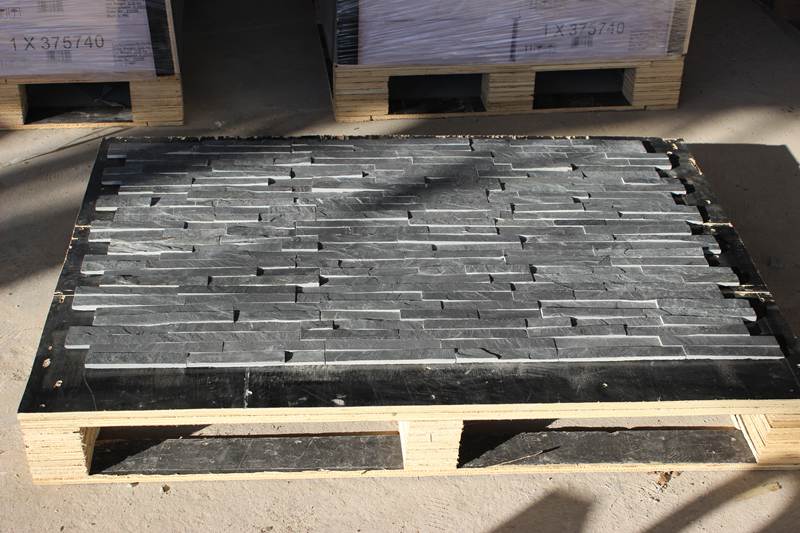 Textured split face wall tile with natural stone finish for residential or commercial projects