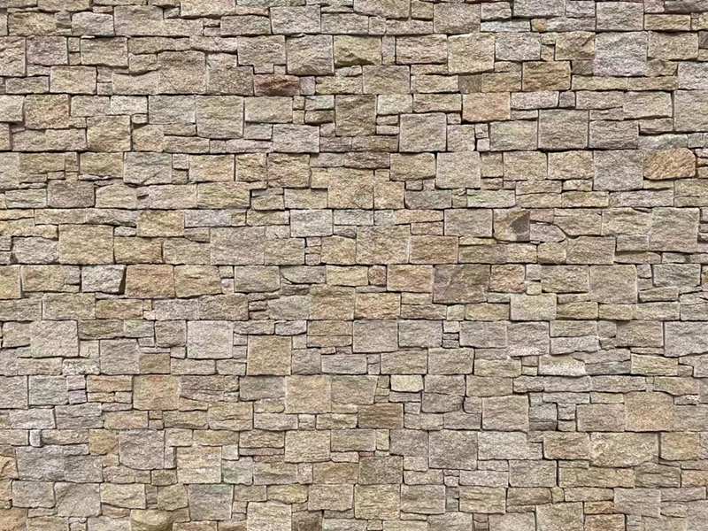 Z-shape exterior stone cladding for modern building facades