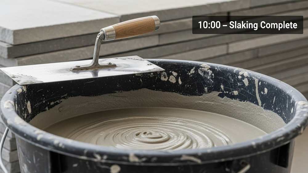 A close-up of adhesive curing science ensuring long-term bond integrity in construction materials.