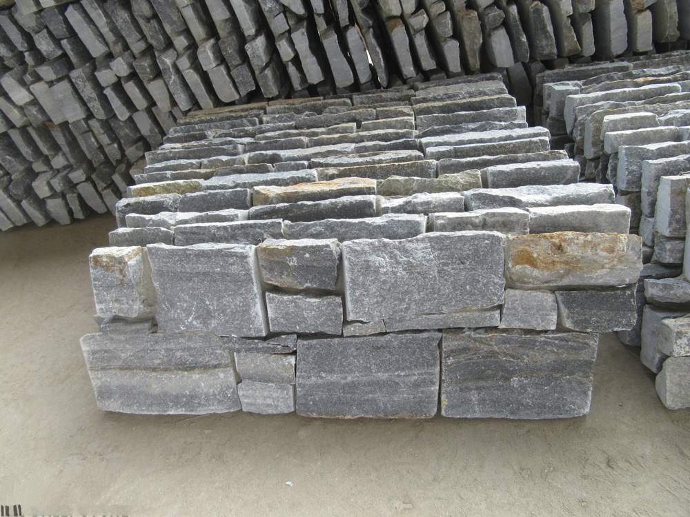 Blue Diamond Z Panels featuring unique textures for high-quality stone cladding